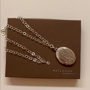 Silpada Laurel Locket Necklace